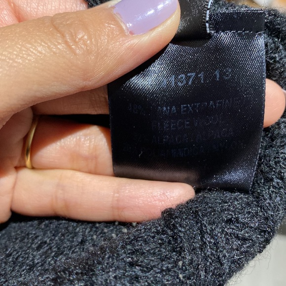 Ilaria Nistri Soft Fleece Wool/Alpaca/Nylon Cowl Neck Sweater - Picture 8 of 8